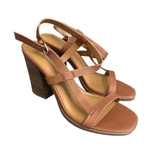 Report Carly block heel sandals